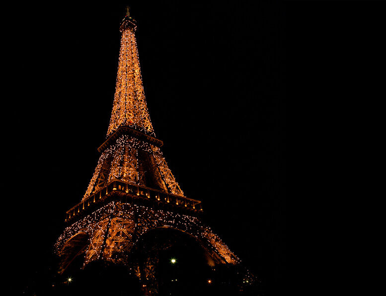 FOTO: Eiffelova věž na Silvestra