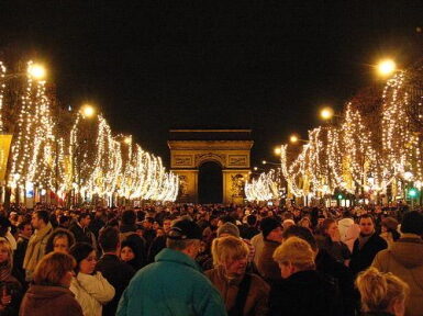 FOTO:Vánoční Champs Élysées