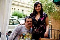 obr: Pavel Novotný a Wendy Zapletalová v klipu Our Kingdom