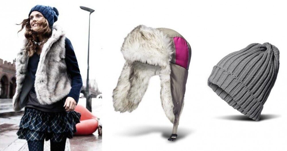 FOTO: Zimní čepice