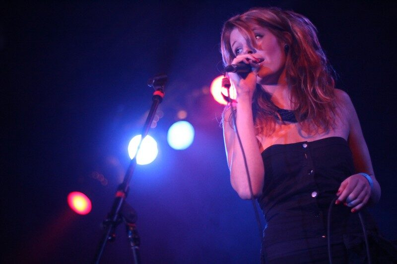 foto: Betty Lee, zpěvačka kapely The Beadbeat