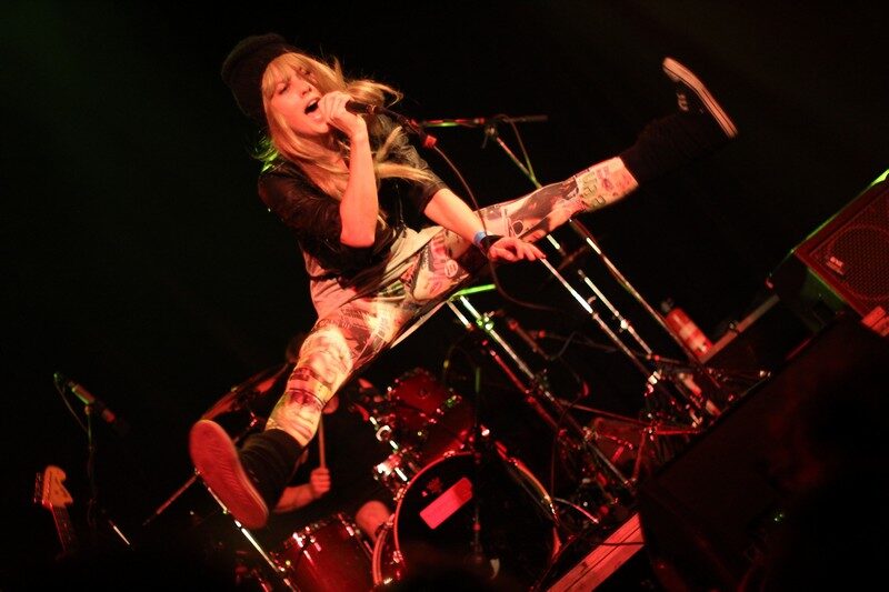 foto: Beego, zpěvačka kapely Dirty Blondes