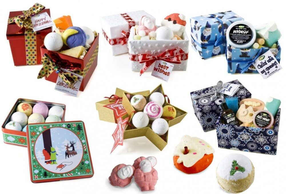 FOTO: Vánoční balíčky od LUSH