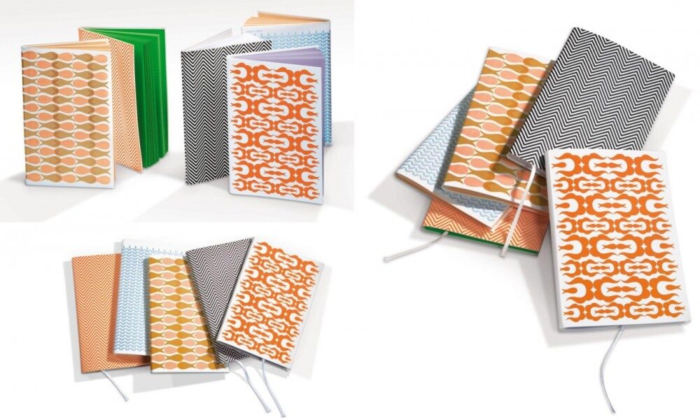 FOTO: Designové diáře vyrobené Kreativním prostorem Lavmi