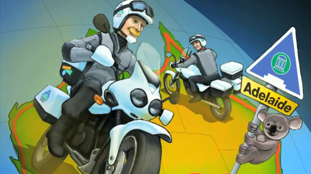 Cesta kolem Austrálie, Zdroj: youtube.com