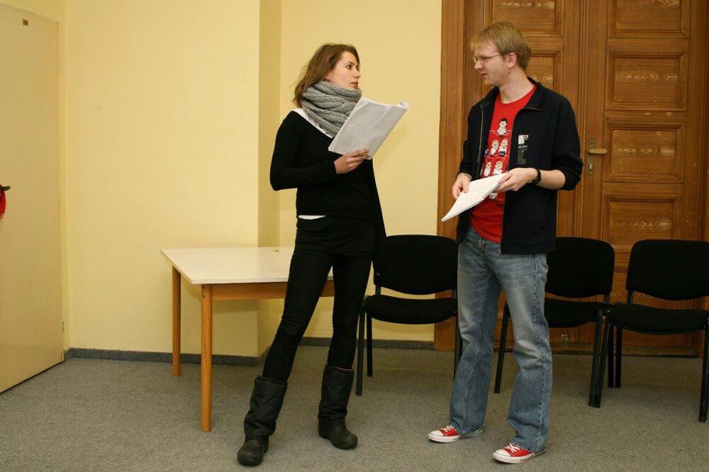 Foto: Herci při zkoušce