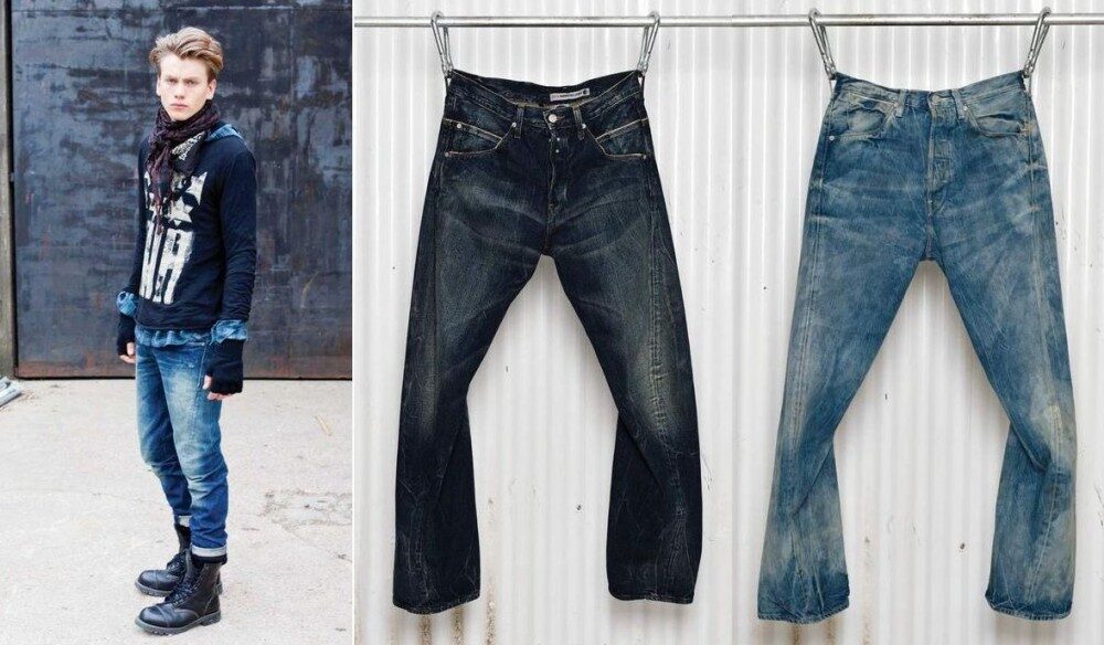 FOTO: Pánské džíny Levis