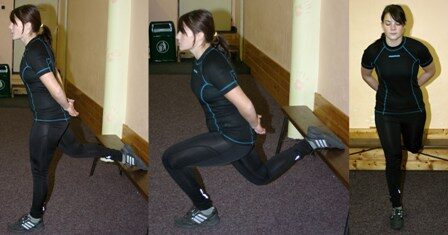 FOTO: Dřepy na jedné noze