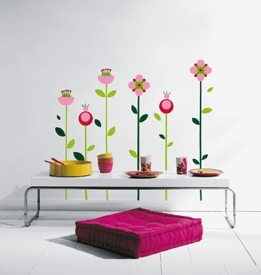 FOTO: Nalepovací dekorace na zeď Nalep si