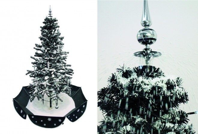 FOTO: snežící strom