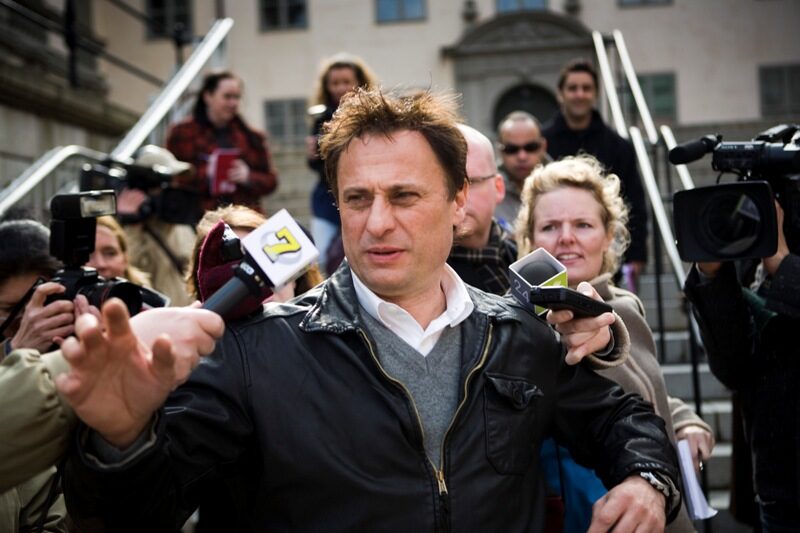 FOTO: Michael Nyqvist ve snímku Dívka, která kopla do vosího hnízda