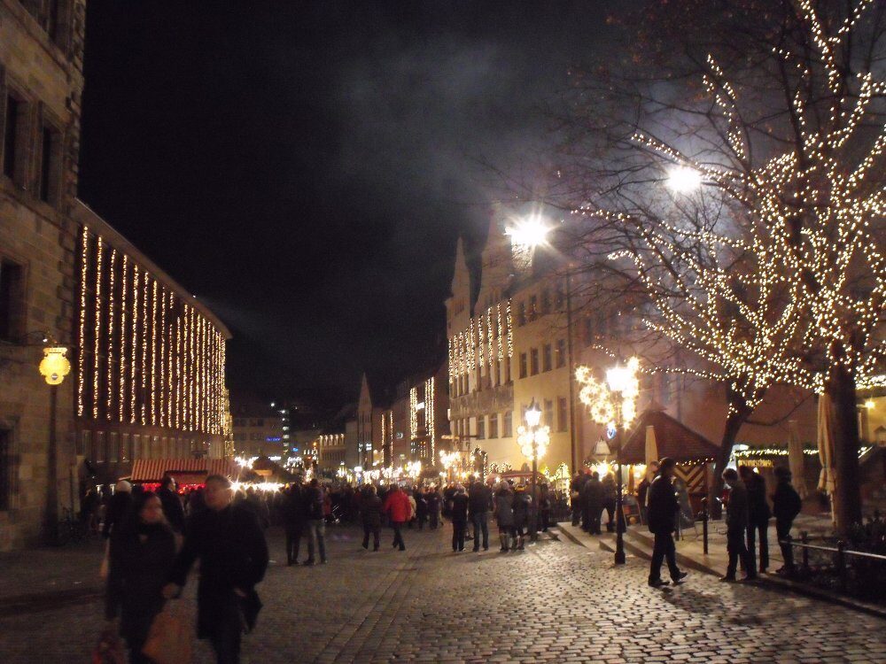 FOTO: Vánoční trhy v Norimberku