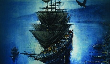 Ilustrace na obálce knihy Spiknutí ryšavého vlka