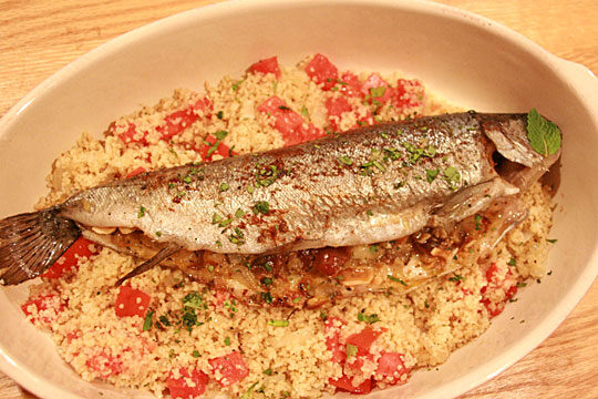 FOTO: Smažená ryba s rýží