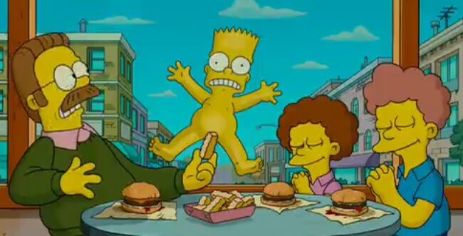 FOTO: Nahý Bart Simpson
