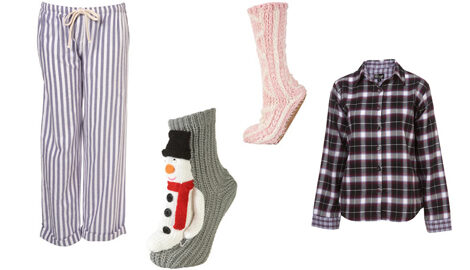 FOTO: oblečení a ponožky pro chvíle u televize