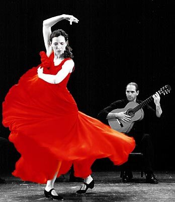 FOTO: Flamenco i s kytarovým doprovodem