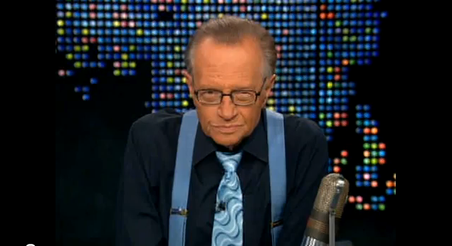FOTO: Larry King, Zdroj: youtube.com