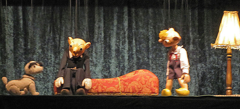 FOTO: Spejbl a Hurvínek