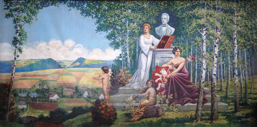 FOTO: Malované opony