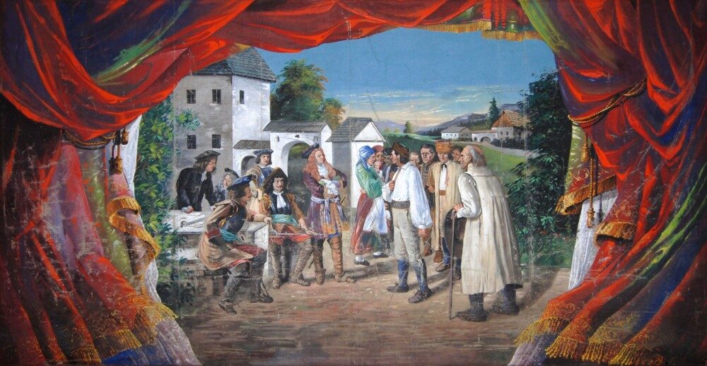 FOTO: Malované opony