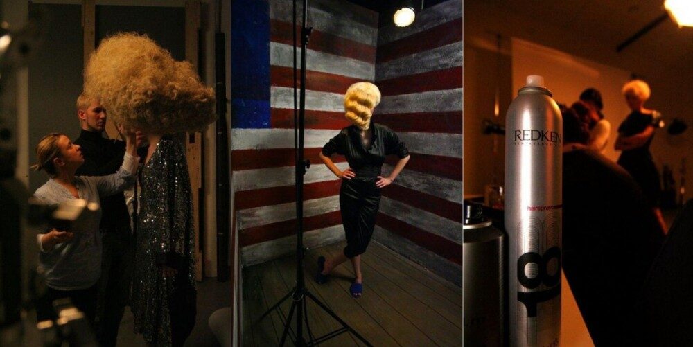 FOTO: Kalendář Redken On The Edge - backstage