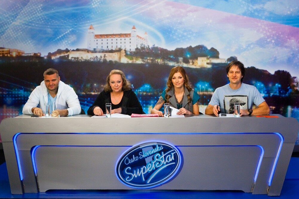 FOTO: Porota druhé řady Česko Slovenské SuperStar