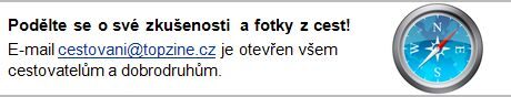 OBR: Rubrika Cestování - čtenářské tipy