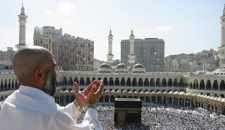 FOTO: Mešita v Mekce a svatyně Kaaba