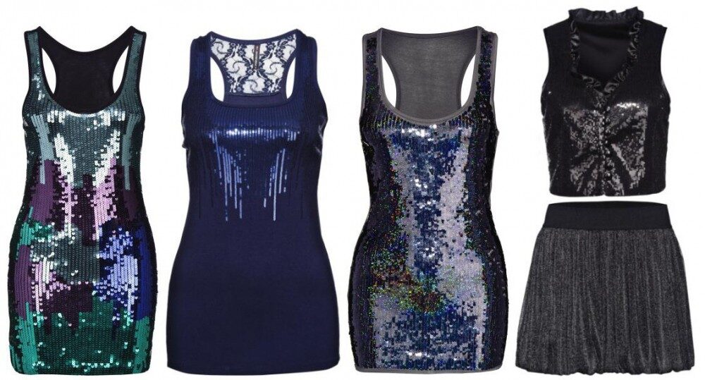 FOTO: Oblečení s flitry