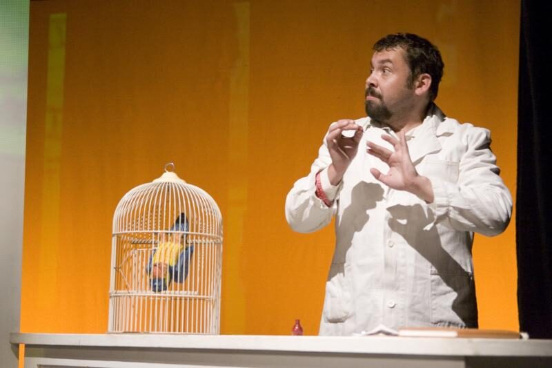 FOTO: Radim Kalvoda v představení Monty Pythonův létající kabaret v divadle Rokoko
