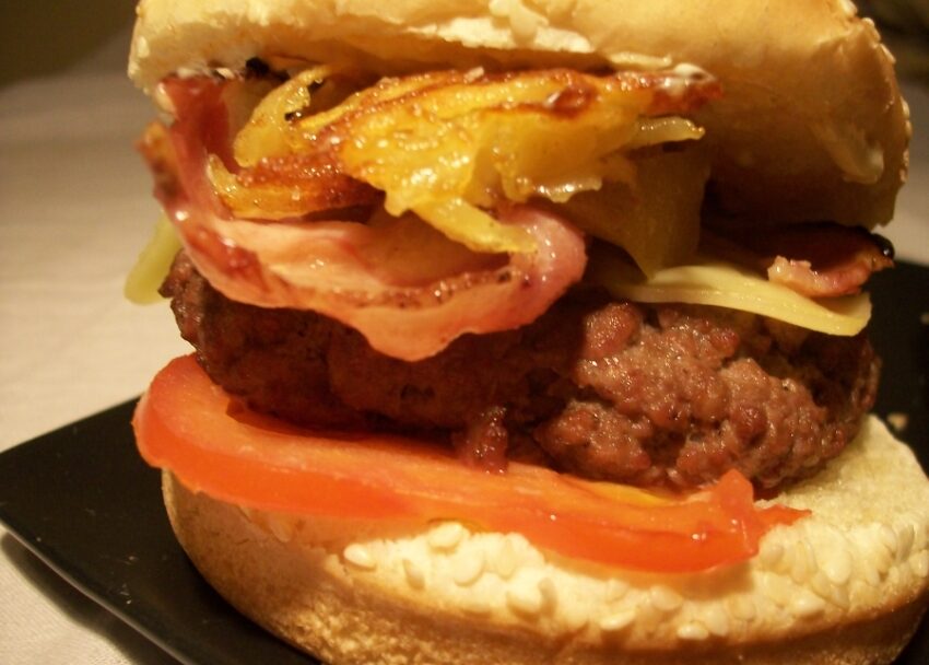 Hovezi hamburger