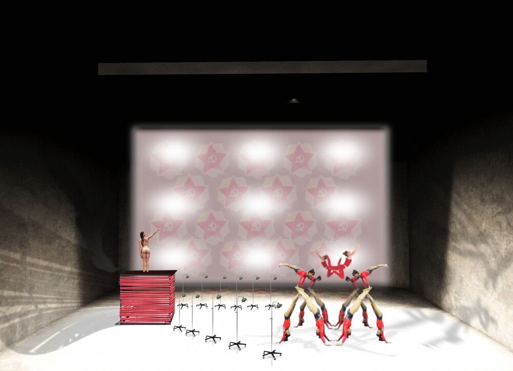 Třicátá Marinina láska-vizualizace scény