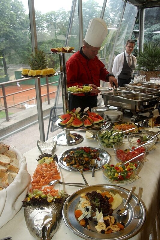 Foto: nabídkový stůl