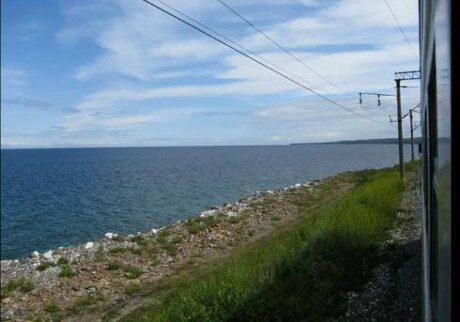 FOTO: Pohled na jezero Bajkal