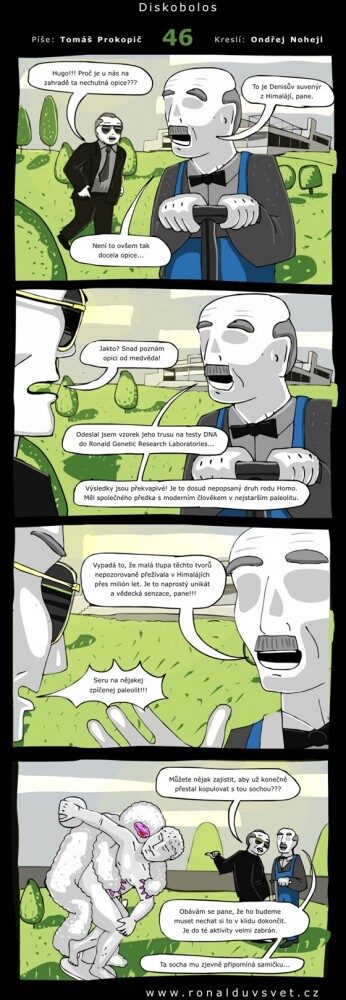 Ronaldův svět: #46 - Diskobolos