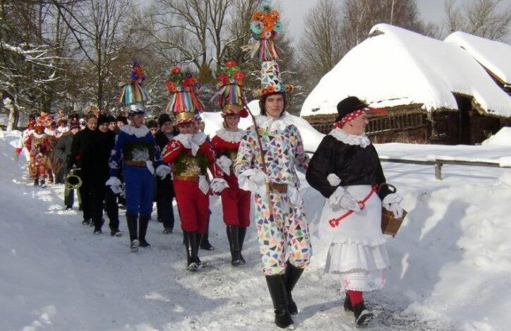 Masopustní průvod, Veselý Kopec