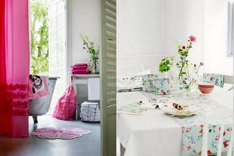 FOTO: Bytové dekorace v jarních barvách