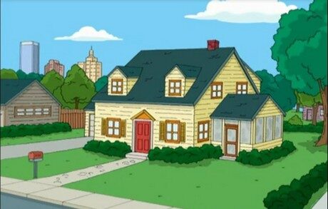 FOTO: Griffinovi - Family Guy - dům