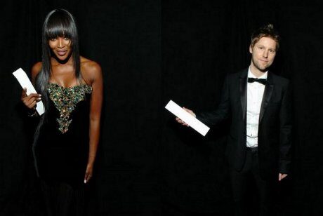 FOTO: Naomi Campbell a Christopher Bailey - British Fashion Awards 2010