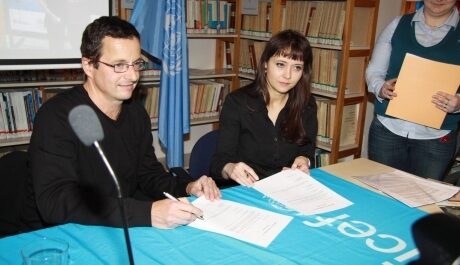 FOTO: Viewegh jmenovan vyslancem