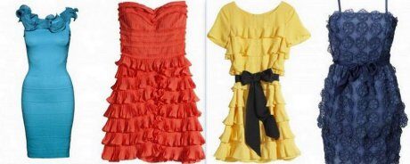 FOTO: Barevné šaty
