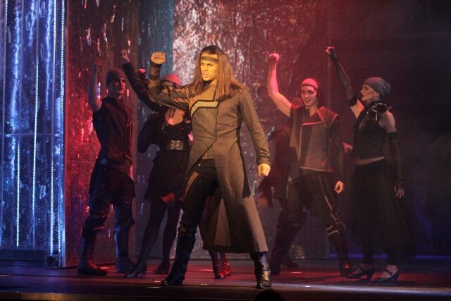 FOTO: Vzbouřenci v premiérovém představení muzikálu Kat Mydlář v Divadle Broadway