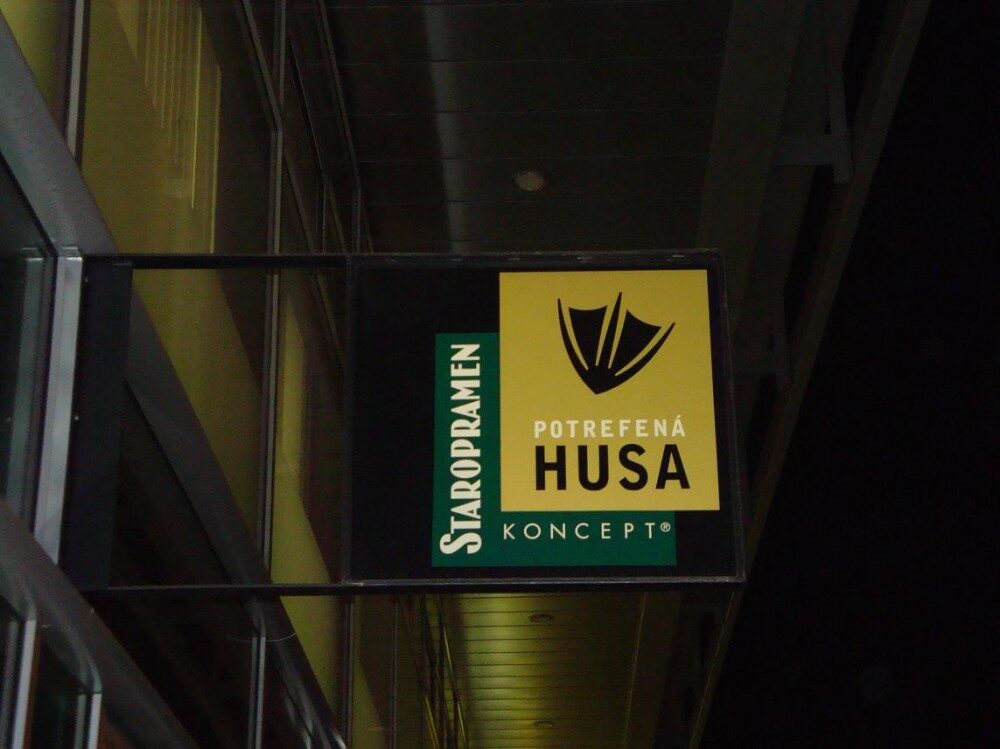 Foto: Zlaté logo Potrefené husy