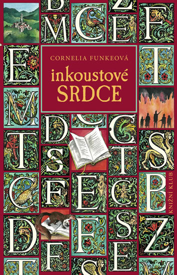 Inkoustové srdce - Cornelia Funkeová (obálka knihy)