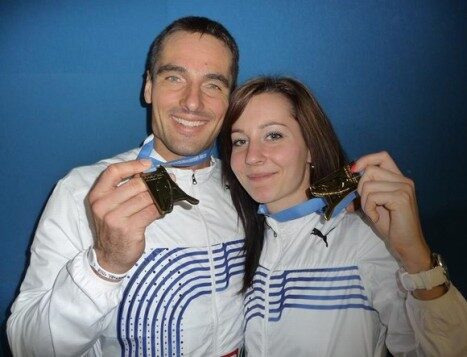 Roman Šebrle a Denisa Rosolová