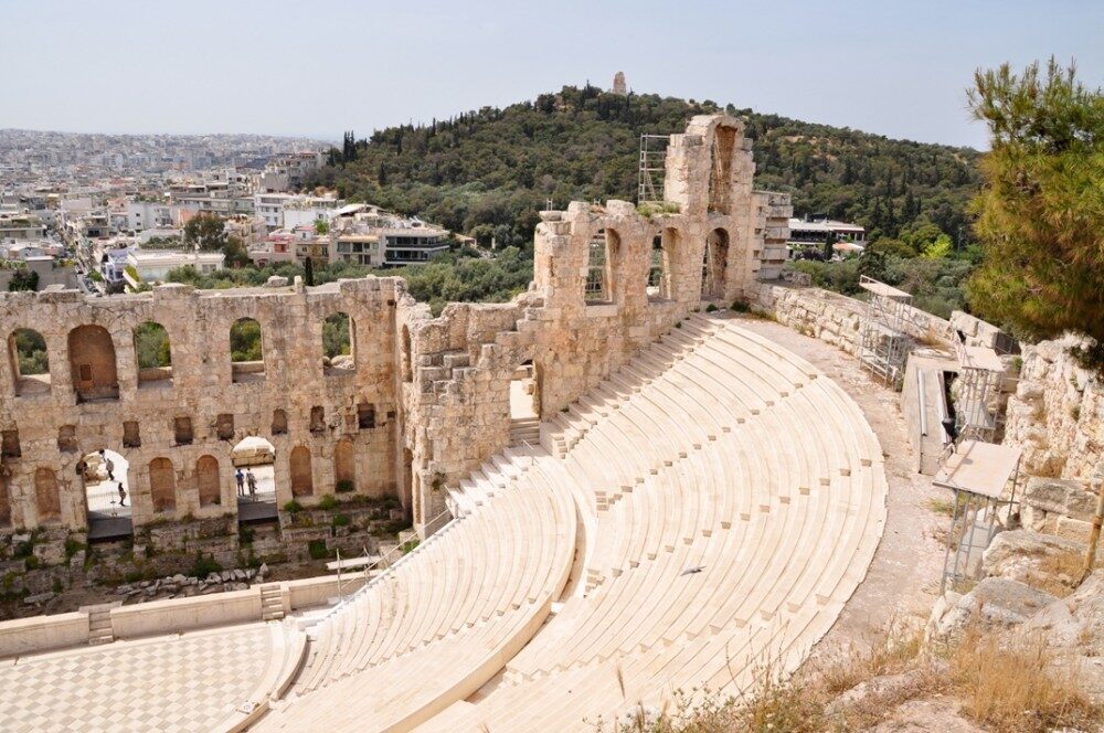 FOTO: Starořecké divadlo v Aténách
