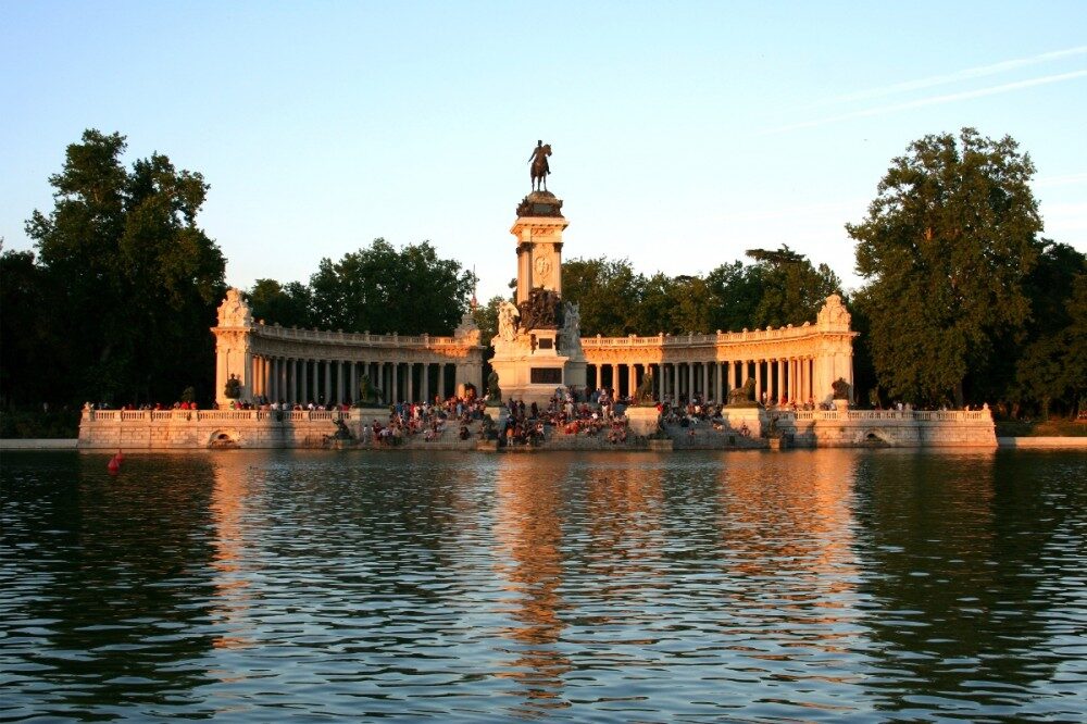 FOTO: Retiro Park ve španělském Madridu