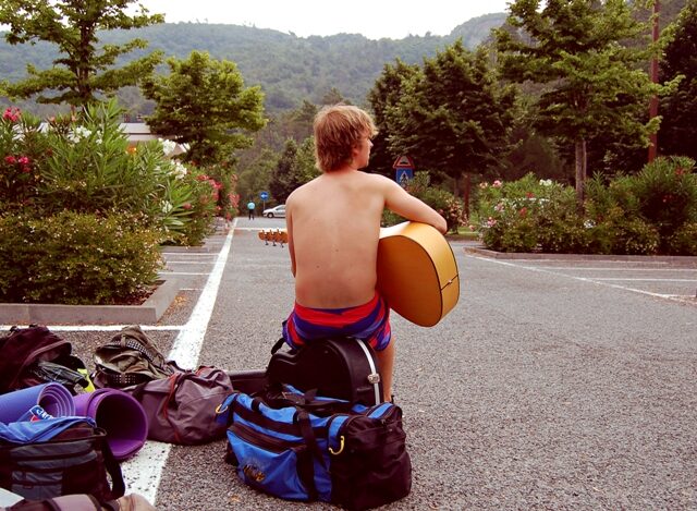 FOTO: Baťůžkář, levné cestování