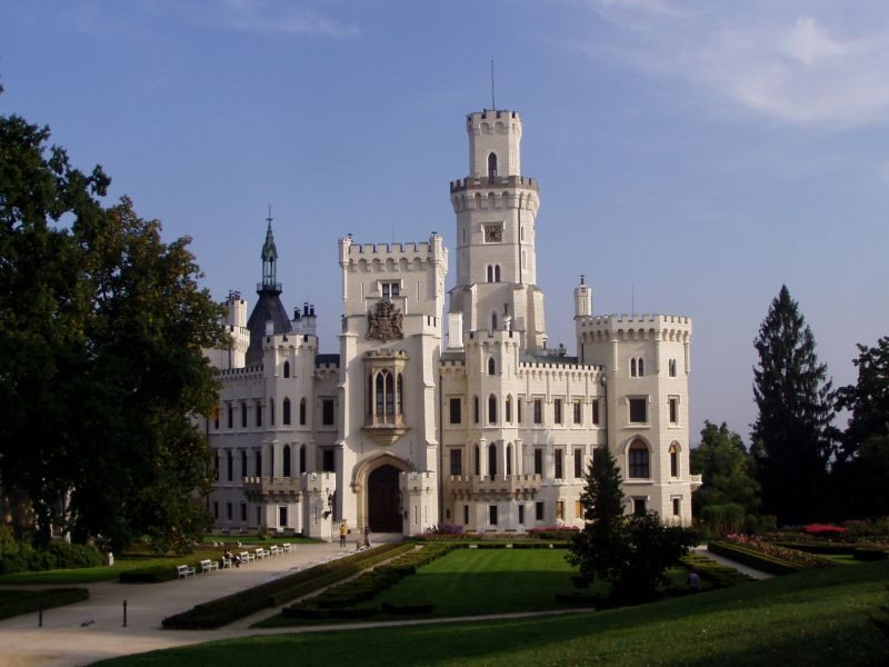 FOTO: Zámek v Hluboké nad Vltavou je prostě pohádka